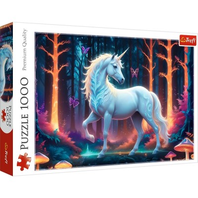 PUZZLE TREFL 1000 UNICORNUL MISTIC foto