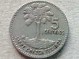 GUATEMALA-5 CENTAVOS 1970, America Centrala si de Sud, Cupru-Nichel