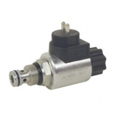 Supapa solenoid cu dubla actiune 24V pentru trape hidraulice MBB Palfinger, Dautel