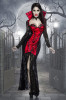 Costum Rochie Vampir Halloween, Negru