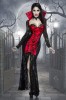 Costum Rochie Vampir Halloween, Negru