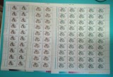 TIMBRE ROMANIA 1999 LP1495 NOI SPORTURI OLIMPICE - 3COLI 50 DE VALORI MNH, Nestampilat