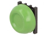 Comutator Apăsare 30mm Verde