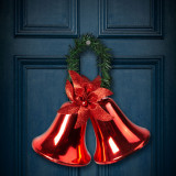Decor de Crăciun - clopoțel- culoare roșie 58609A, General