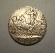 Italia 1 Lira 1912 foto