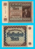 Germania (p#81) 5.000 Mark 1922 aUNC &#039;Reichsbanknote&#039; serie: R 706477 P