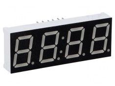 Afișaj LED 7 Segmente 14,2mm 4 Digiti Ambră
