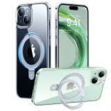 Husa iPhone 15 Torras Ostand MagSafe MagSafe Series, transparenta
