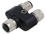 Splitter M12 5 pini masculin la 2 x M12 5 pini feminin PHOENIX CONTACT 1419933