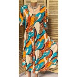 Rochie Maxi din Vascoza cod 0071Marimea