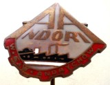 II.095 INSIGNA STICKPIN POLONIA ANDORIA WSW ANDRYCHOW