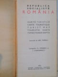 ROMANIA HARTA TURISTICA , 1970 , * MINIMA UZURA