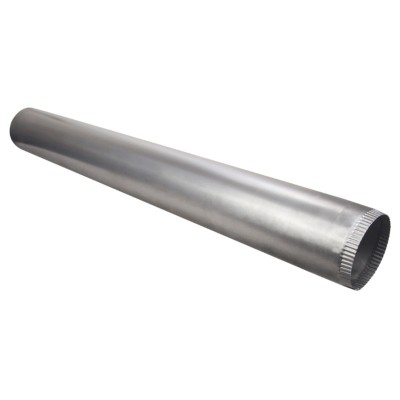 Burlan din tabla zincata pentru scurgere, 100 mm x 1 m foto