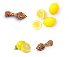 Storcător citrice din lemn de măslin 15 cm