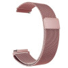 Curea tip Milanese Loop, compatibila Samsung Galaxy Watch Active, telescoape QR, 20mm, Rose Pink, Very Dream