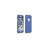 Husa 360 Samsung Galaxy S8 Plus (G955) Albastra + Sticla Temperata - Protectie Completa