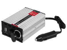 Invertor - Convertor Auto de la 24V la 12V 15A cu port USB, Transformator Curent foto