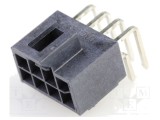 Conector cablu-placă, soclu, 8 pini