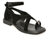 Cumpara ieftin Sandale EPICA negre, 1258589, din piele intoarsa