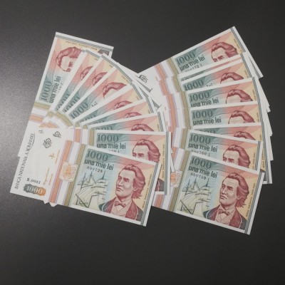 1000 lei 1993 UNC, necirculată, din fisic foto