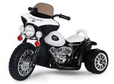 Cumpara ieftin Motocicleta electrica pentru copii, POLICE JT568 35W STANDARD, Alb Negru