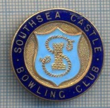 AX 300 INSIGNA BOWLING -SOUTHSEA CASTLE - BOWLING CLUB -MAREA BRITANIE