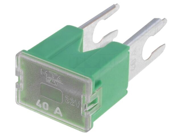Siguranță auto 40A, verde