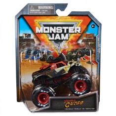Monster Jam Masinuta Metalica Pirate&amp;#39;s Curse Scara 1 La 64