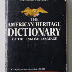 THE AMERICAN HERITAGE DICTIONARY OF THE ENGLISH LANGUAGE , EDITOR PETER DAVIES , 1970