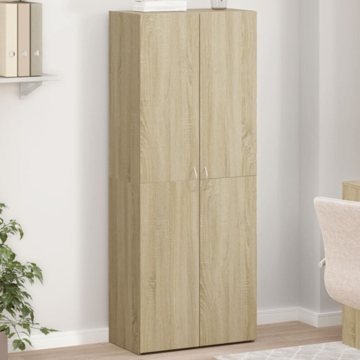 vidaXL Fișet, stejar sonoma, 60x32x153 cm, lemn prelucrat