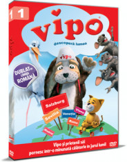 Vipo descopera lumea / Vipo: Adventures of the Flying Dog - Sezonul 1 Volumul 1 - DVD Mania Film foto