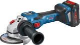 Bosch GWS 18V-15 SC Polizor unghiular cu regulator brushless Biturbo, cu 2 acumulatori ProCore Li-Ion, 8Ah, diametru disc 125 mm + L-BOXX Diametru dis