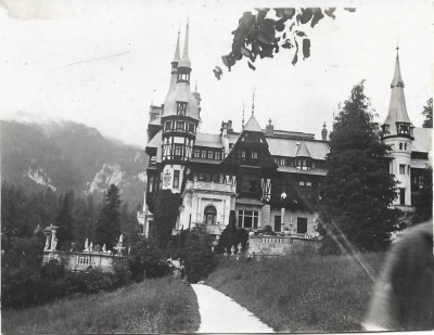P2177N Castelul Peleș, 1930 foto