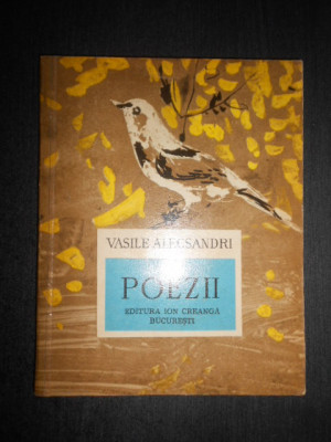 Vasile Alecsandri - Poezii (1976, Prima mea biblioteca nr. 48) foto