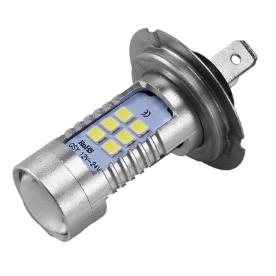 Led H7 Cu Lupa 21 Smd LED 257 foto