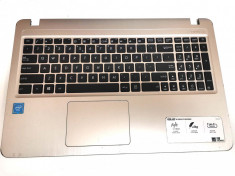 Carcasa superioara palmrest cu tastatura Laptop, Asus, X540, X540L, X540LA, X540Y, X540S, X540SA, R540, aurie sh foto