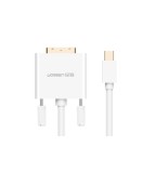 Cablu Video UGREEN MD102 Mini DisplayPort Tata la DVI-D Tata Full HD 1.5m Alb