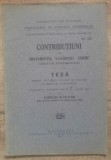 Contributiuni la tratamentul cangrenei umede/ 1930, Alta editura