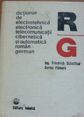 Dictionar de Electrotehnica Electronica Telecomunicatii Cibernetica roman-german - Serine Fainaru