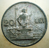 1.704 ROMANIA RPR 20 LEI 1951, Aluminiu