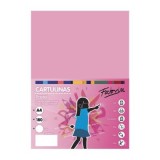 Carton colorat A4 Fabrisa, 180g/mp, roz pastel, top 50 coli