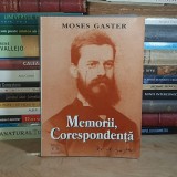 MOSES GASTER - MEMORII, CORESPONDENTA , EDITIE VICTOR ESKENASY , 1998 #