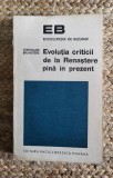 EVOLUTIA CRITICII DE LA RENASTERE PANA IN PREZENT-FERDINAND BRUNETIERE