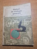manual de biologie generala - pentru clasa a 8-a - din anul 1971