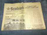 ZIARUL SCANTEIA 18 NOIEMBRIE 1969 DESCHIDEREA LUCRARILOR SESIUNII MARII ADUNARI NATIONALE