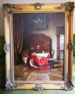 Tablou autentic Komaromi Kacz Endre foto