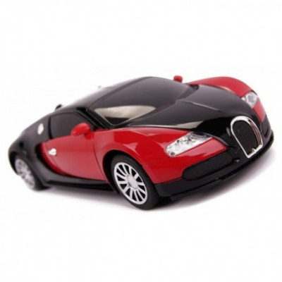 Masina cu telecomanda RC Licenta model Bugatti Veyron rosu foto