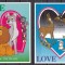 Palau 1996 Disney LOVE MI 997-1011 + 2 bl.41,42 MNH
