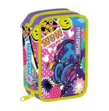 Cumpara ieftin Penar echipat Mitama, 3 compartimente, design muzica