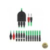 Cablu Alimentare 2UUL PW02 iPhone/Android, Kit Reparatie, Plastic, Portocaliu/Negru